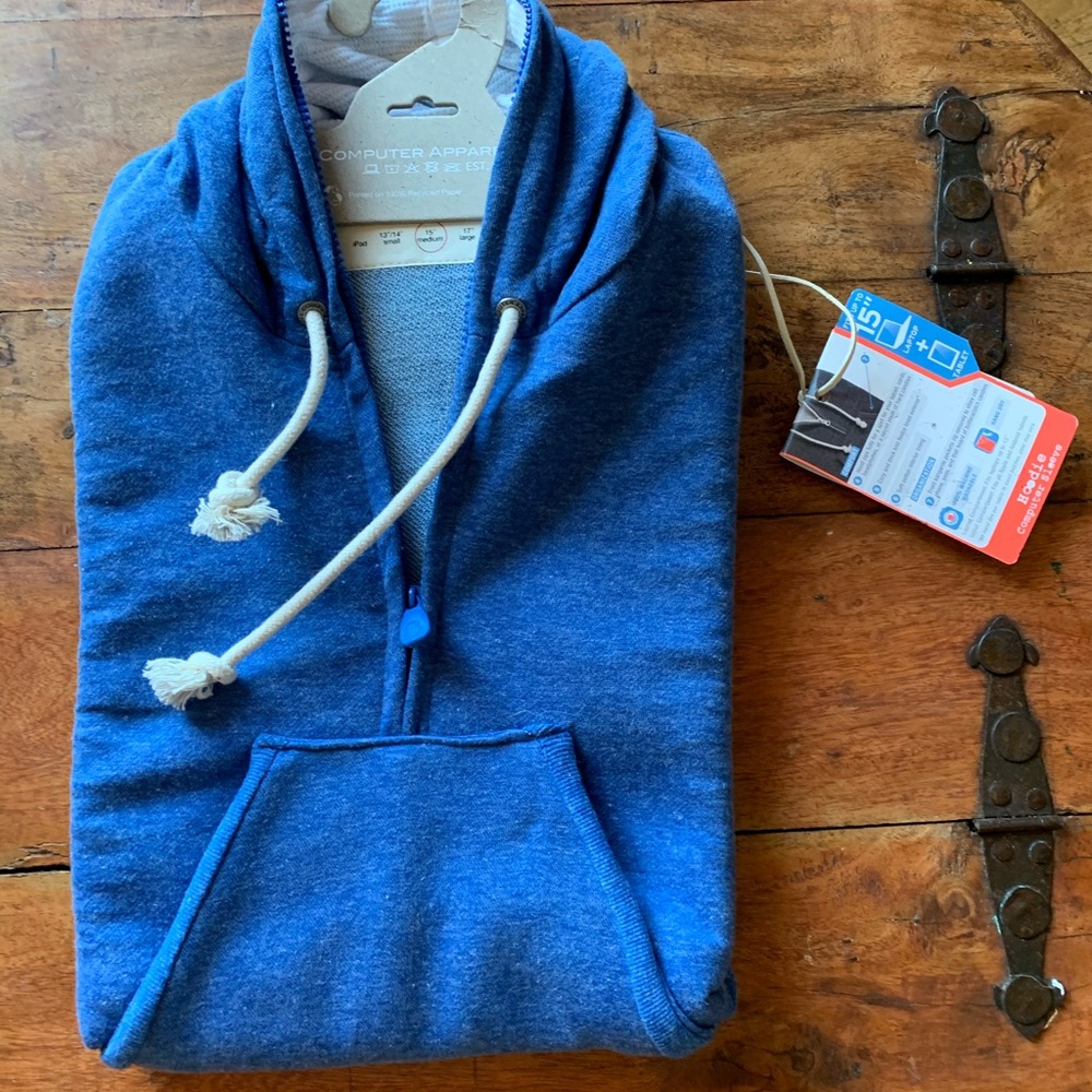Computer Apparel Hoodie Sleeve for laptop